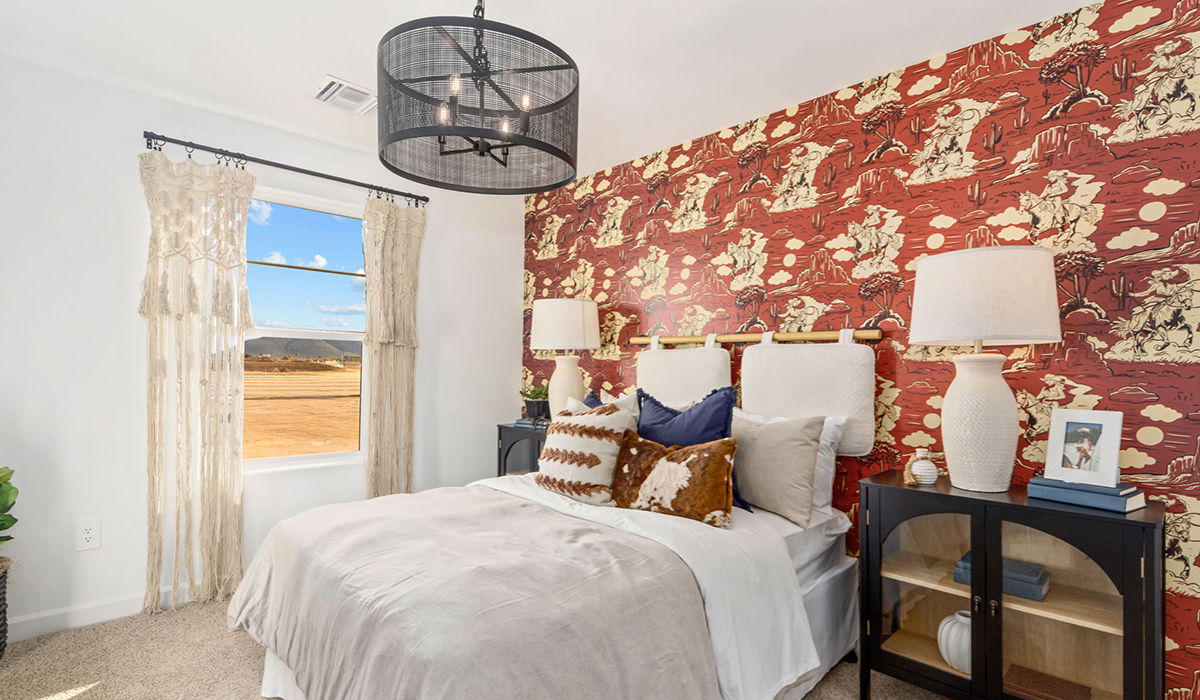 Introducing Redford Estates by D.R. Horton – Your Future Awaits in Southwest Tucson. Get ready for something spectacular! D.R. Horton is breaking ground on Redford Estates, our newest community on the booming southwest side of Tucson. Positioned along the key Valencia corridor just off I-19.  Spanning nearly 7 acres of planned recreation and park space, Redford Estates offers an unparalleled lifestyle. Imagine spending your weekends enjoying the expansive green areas, complete with walking paths and open spaces. And with Ebonee Marie Moody Park immediately to the south, your family will have access to baseball fields, basketball courts, playgrounds, ramadas, and more, right at your doorstep.  Our homes at Redford Estates are designed with the future in mind. Each home features a Spanish lace stucco exterior, landscaped front yards with auto drip irrigation, and large backyards that are fully fenced and ready for your personal touch. Covered front porches and back patios offer the perfect spots to unwind and enjoy Tucson's breathtaking sunsets. Inside, the Home is Connected® Smart Home package brings modern convenience to your fingertips with a smart thermostat, video doorbell, keyless entry, and a Wi-Fi-enabled garage door opener.  Redford Estates is not just a place to live—it's a gateway to everything that makes Tucson unique. For those with a passion for food, Tucson's designation as a UNESCO City of Gastronomy means you'll be surrounded by some of the best culinary experiences the city has to offer, from traditional Mexican cuisine to innovative dishes that honor local heritage.  Outdoor enthusiasts will love being close to Tucson Mountain Park and The Loop, the nation's top-rated bike path, offering miles of scenic beauty for biking, walking, and exploration. Plus, with quick access to major employers like the University of Arizona and Tucson International Airport, Redford Estates is perfectly positioned for both work and play.