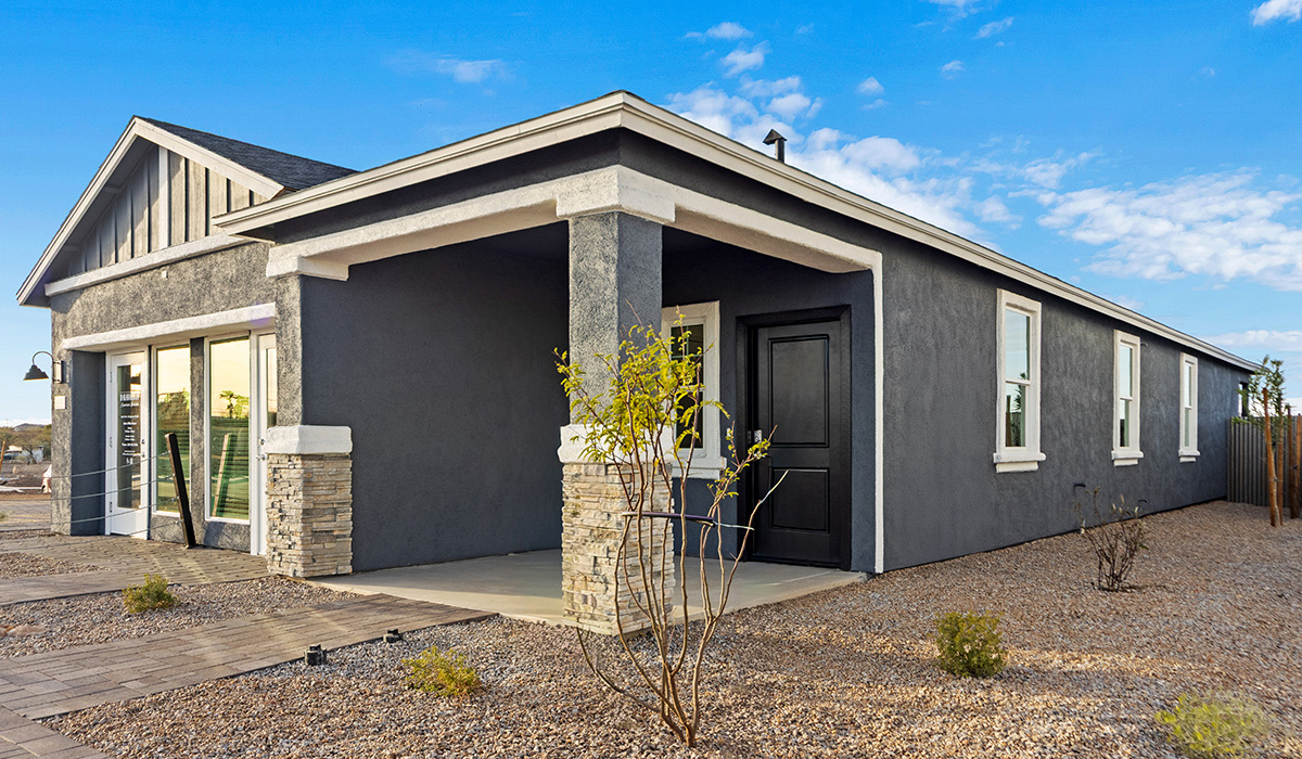 Introducing the Carolina — a thoughtfully designed single-story home offering 1,536 sq. ft. of modern comfort at Redford Estates in Southwest Tucson, Arizona.  With three bedrooms, two full bathrooms, and a two-car garage, this efficient and beautifully planned layout is perfect for those seeking convenience, comfort, and single-level living.  A welcoming front porch invites you inside, where the entryway opens into a bright and beautifully crafted living space. The heart of the home is the well-appointed kitchen, featuring a large center island, walk-in pantry, and stylish Shaker-style cabinetry.  Overlooking the dining area and great room, this open layout makes it easy to cook, gather, and entertain with ease.  The primary bedroom is thoughtfully positioned at the rear of the home, creating a private retreat. Complete with a large en-suite bathroom and walk-in closet, it's designed for relaxation and convenience.  Two additional bedrooms are located toward the front of the home, offering flexibility for family, guests, a home office, or hobbies, and share a full secondary hallway bathroom.  Our homes at Redford Estates are designed with the future in mind. Each home features a Spanish lace stucco exterior, landscaped front yards with auto drip irrigation, and large backyards that are fully fenced and ready for your personal touch. Inside, the Home is Connected® Smart Home package brings modern convenience to your fingertips with a smart thermostat, video doorbell, keyless entry, and a Wi-Fi-enabled garage door opener.  With its smart layout, modern features, and effortless single-story living, the Carolina brings comfort and functionality together in a one beautifully designed home here at Redford Estates.  *Images shown are for reference only. They depict the Carolina model home and may not represent the actual home.