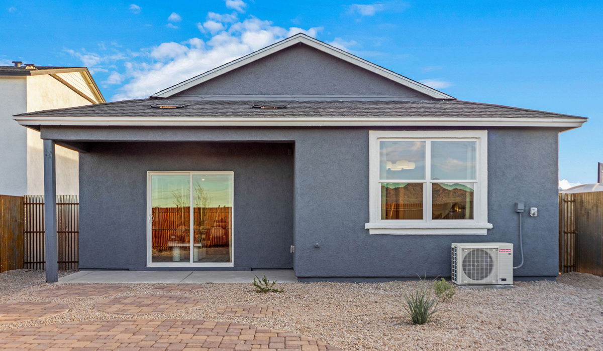 Introducing the Carolina — a thoughtfully designed single-story home offering 1,536 sq. ft. of modern comfort at Redford Estates in Southwest Tucson, Arizona.  With three bedrooms, two full bathrooms, and a two-car garage, this efficient and beautifully planned layout is perfect for those seeking convenience, comfort, and single-level living.  A welcoming front porch invites you inside, where the entryway opens into a bright and beautifully crafted living space. The heart of the home is the well-appointed kitchen, featuring a large center island, walk-in pantry, and stylish Shaker-style cabinetry.  Overlooking the dining area and great room, this open layout makes it easy to cook, gather, and entertain with ease.  The primary bedroom is thoughtfully positioned at the rear of the home, creating a private retreat. Complete with a large en-suite bathroom and walk-in closet, it's designed for relaxation and convenience.  Two additional bedrooms are located toward the front of the home, offering flexibility for family, guests, a home office, or hobbies, and share a full secondary hallway bathroom.  Our homes at Redford Estates are designed with the future in mind. Each home features a Spanish lace stucco exterior, landscaped front yards with auto drip irrigation, and large backyards that are fully fenced and ready for your personal touch. Inside, the Home is Connected® Smart Home package brings modern convenience to your fingertips with a smart thermostat, video doorbell, keyless entry, and a Wi-Fi-enabled garage door opener.  With its smart layout, modern features, and effortless single-story living, the Carolina brings comfort and functionality together in a one beautifully designed home here at Redford Estates.  *Images shown are for reference only. They depict the Carolina model home and may not represent the actual home.