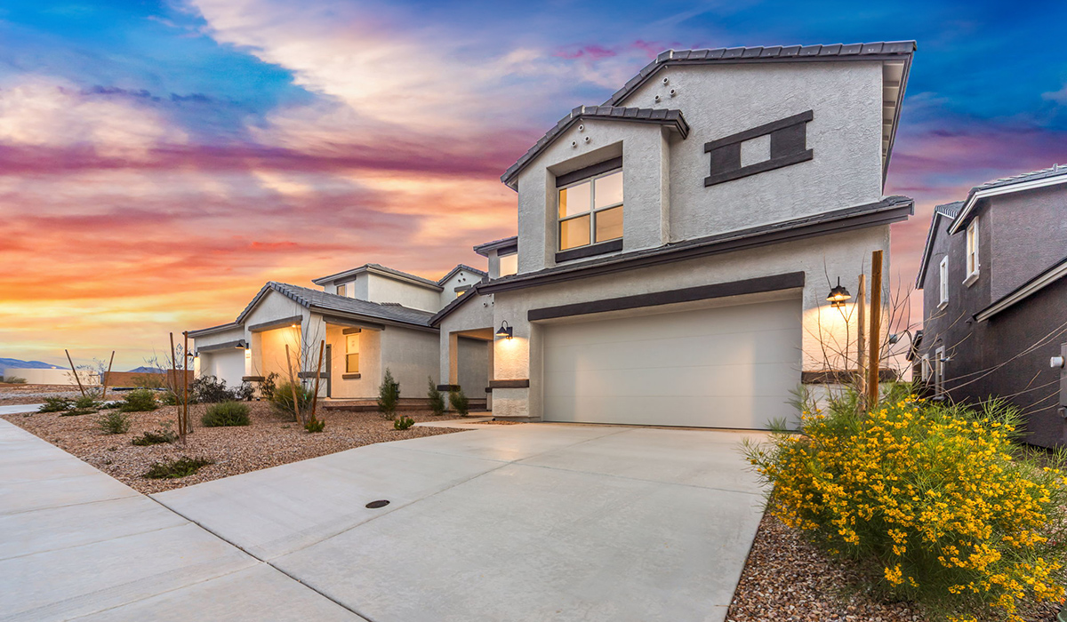 Welcome to The Oasis at Rocking K, a premier D.R. Horton new home community nestled in the picturesque landscapes of Vail, Arizona, where new homes blend seamlessly with the breathtaking surroundings of the Rincon Mountains. Experience the perfect balance of tranquility and modern convenience in this master-planned neighborhood, designed to offer a lifestyle that caters to families, nature enthusiasts, and anyone seeking a peaceful yet connected community.  The Oasis at Rocking K features five beautifully designed one-story floor plans ranging from 1,400 to 1,900 square feet, each crafted with the high-quality features and finishes D.R. Horton is known for. Homes in Rocking K feature a Spanish lace stucco exterior, tile roofs, and meticulously landscaped front yards with auto drip irrigation. Inside, you’ll find luxurious quartz countertops in the kitchens and bathrooms, 42” shaker-style cabinets with modern cabinet pulls, and wood-look tile flooring throughout the main living areas. Homes also include covered front porches and back patios, perfect for enjoying Arizona’s stunning sunsets and clear night skies.  Each home in The Oasis at Rocking K is equipped with D.R. Horton’s Home is Connected® Smart Home package, which includes a smart thermostat, video doorbell, keyless entry, Wi-Fi-enabled garage door opener, and Deako light switches. Additionally, these homes meet the stringent DOE Zero Energy Ready Home standards, making them not only comfortable and modern but also exceptionally energy-efficient. With features like spray foam insulation, tankless water heaters and LED lighting, these homes are designed to reduce your environmental footprint and provide long-term savings on energy costs.  Living at Rocking K means being part of a vibrant, family-oriented community with a strong sense of connection among residents. The Oasis at Rocking K offers a variety of amenities, including ramadas, picnic tables, and grassy areas perfect for gatherings. Residents also have access to the greater Rocking K master-planned neighborhood amenities, such as a splashpad, large event lawn, walking paths, multipurpose fields, basketball and pickleball courts, and an innovative playground with a zip-line and jungle gym. The new K-8 school, set to open in 2025, is just one of the many features that make Rocking K ideal for families.  Life at Rocking K is further enriched by a lively calendar of lifestyle events, thoughtfully organized by the Rocking K Homeowners Association. These events are a cornerstone of community life, fostering a strong sense of connection among residents. Whether you’re looking to enjoy a quiet evening star gazing in the park or engage in fun activities with neighbors, there’s always something happening. The quarterly lifestyle calendar is packed with regular and seasonal events, including movie nights in the park, sports and summer camps for kids, and wine tasting events for adults. Families can join hiking groups, participate in trivia nights, or enjoy the various holiday celebrations. The community comes alive during the holidays with loads of themed events, arts and crafts fairs, and car shows. Rocking K’s commitment to providing a dynamic and engaging environment ensures that there’s always an opportunity to make memories and build lasting friendships right in your neighborhood.   Residents of Rocking K benefit from easy access to I-10, making commutes to Tucson and surrounding areas a breeze. The community is close to major employers such as Davis-Monthan Air Force Base, Raytheon, and the University of Arizona, as well as top-notch healthcare facilities like TMC Rincon and Northwest Hospital East. The nearby Houghton Town Center and Houghton Rd. business corridor offer convenient shopping, dining, and services.  For outdoor enthusiasts, Rocking K is surrounded by natural beauty and recreational opportunities. Explore the hiking and biking trails at Colossal Cave Mountain Park, Saguaro National Park East, and the Arizona Trail. Enjoy golfing at Del Lago Golf Course, or take a short drive to Sonoita for a day trip to Arizona’s Wine Country. Whether it’s hiking, camping, or simply taking in the stunning views, Rocking K is your gateway to the great outdoors.  With 360-degree mountain views, calm and quiet evenings, and a location that’s close to everything you need, Rocking K is truly a community where you can thrive. Experience the best of Arizona living at The Oasis at Rocking K, where your new home awaits in a community that offers everything you need for a fulfilling lifestyle.