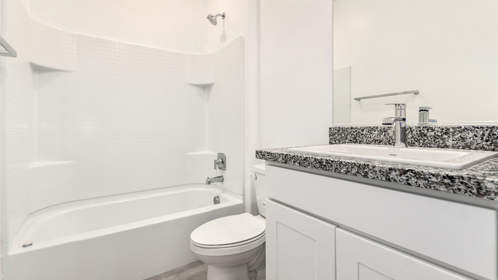 The Dalton at The Oasis at Rocking K presents an exceptional living experience that blends comfort and style within its thoughtfully crafted 1,569 square feet. This one-story, four-bedroom, two-bathroom home is designed to cater to a variety of lifestyle needs, offering both privacy and open spaces that encourage togetherness. As you step into the welcoming entryway, you're led into a spacious great room that seamlessly connects with the dining room and kitchen, creating a perfect setting for daily living and entertaining. The kitchen is a true culinary delight, featuring elegant quartz countertops, 42” shaker-style cabinets, and a modern layout that includes a pantry for additional storage.  The primary suite, located at the rear of the home, serves as a private oasis with a walk-in closet and a luxurious bathroom, complete with dual sinks and high-quality fixtures. The additional three bedrooms are positioned towards the front of the home, providing ample space for family, guests, or a home office setup. Each bedroom is well-proportioned, offering comfort and flexibility in their use.  The Dalton also features a covered patio, ideal for outdoor dining and relaxation, where you can enjoy the breathtaking views and Arizona sunsets that The Oasis at Rocking K is known for. The home includes a two-car garage, providing ample storage and parking space. Additionally, the front yard is meticulously landscaped with auto drip irrigation, ensuring your home’s curb appeal remains pristine year-round.  Living in The Oasis at Rocking K means enjoying a community filled with modern conveniences and natural beauty. Each home, including The Dalton, is equipped with D.R. Horton’s Home is Connected® Smart Home package, ensuring you have the latest in home automation technology. With additional energy-efficient features like spray foam insulation, a tankless water heater, and LED lighting, The Dalton is designed to offer long-term savings and environmental sustainability.  This home isn’t just a place to live; it’s part of a vibrant community where residents can take advantage of amenities such as walking trails, playgrounds, and community events that foster a strong sense of connection among neighbors. The Dalton at The Oasis at Rocking K isn’t just a house—it’s a home where memories are made and a fulfilling lifestyle awaits.