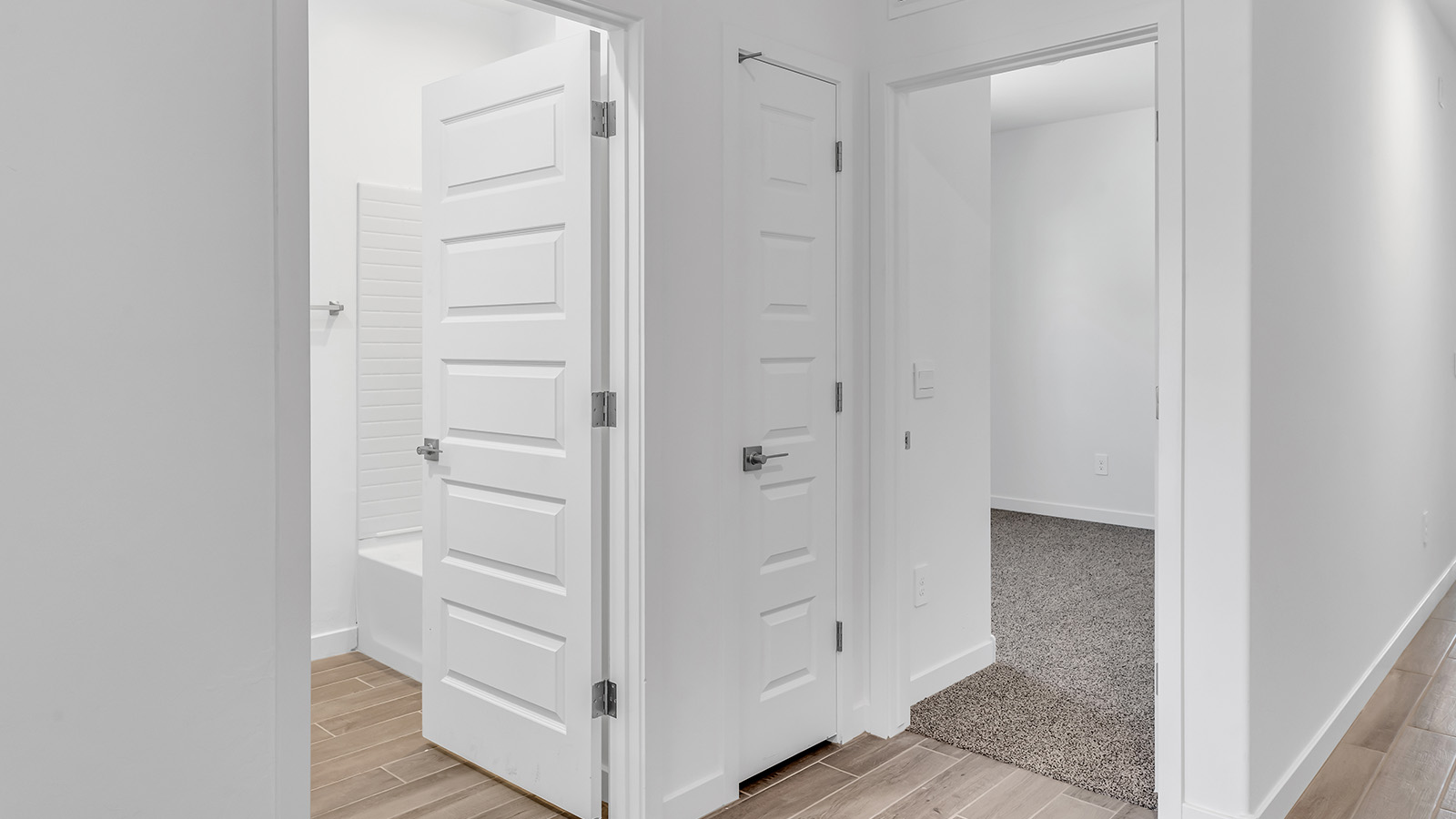 Discover The Harris, a beautifully designed new home at The Oasis at Rocking K, located in the serene surroundings of Vail, Arizona.  This charming one-story new home offers a seamless blend of style, functionality, and comfort, perfect for families and individuals alike. The Harris spans 1,856 square feet and includes four spacious bedrooms, two-and-a-half bathrooms, and a two-car garage, all meticulously crafted to meet the needs of modern living.  The exterior of The Harris offers three elevation options, each featuring D.R. Horton’s signature Spanish lace stucco, tile roofs, and professionally landscaped front yards with auto drip irrigation, adding to the home’s curb appeal. Inside, you’re greeted by an inviting foyer that leads to an open-concept living area, where the great room flows effortlessly into the dining area and a modern kitchen.  The kitchen is a chef's dream, equipped with top-of-the-line stainless steel appliances, quartz countertops, a large center island, and 42” shaker-style cabinets with stylish cabinet pulls. Adjacent to the kitchen, the dining area is perfect for family meals or entertaining guests. The great room, with its ample natural light and direct access to the covered patio, provides a perfect space for relaxation and gatherings.  The primary bedroom is a private sanctuary located at the back of the home, offering tranquility and easy access to the backyard. It features a walk-in closet and a luxurious en-suite bathroom with dual sinks and a large walk-in shower. The additional three bedrooms are generously sized, with two sharing a well-appointed full bathroom. A powder room, strategically placed near the living areas, adds convenience for guests.  Living at The Oasis at Rocking K means enjoying a variety of amenities, including ramadas, picnic areas, and access to the greater Rocking K master-planned community’s parks, walking trails, recreational facilities and events. Each home in this community also comes equipped with D.R. Horton’s Home is Connected® Smart Home package, offering the latest in modern living with features like a smart thermostat, video doorbell, and more.  Whether you’re looking for a home that offers space, style, or a sense of community, The Harris at The Oasis at Rocking K provides it all in a location that’s close to everything you need in Vail, Arizona.