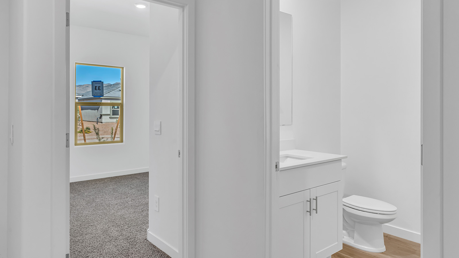 Discover The Harris, a beautifully designed new home at The Oasis at Rocking K, located in the serene surroundings of Vail, Arizona.  This charming one-story new home offers a seamless blend of style, functionality, and comfort, perfect for families and individuals alike. The Harris spans 1,856 square feet and includes four spacious bedrooms, two-and-a-half bathrooms, and a two-car garage, all meticulously crafted to meet the needs of modern living.  The exterior of The Harris offers three elevation options, each featuring D.R. Horton’s signature Spanish lace stucco, tile roofs, and professionally landscaped front yards with auto drip irrigation, adding to the home’s curb appeal. Inside, you’re greeted by an inviting foyer that leads to an open-concept living area, where the great room flows effortlessly into the dining area and a modern kitchen.  The kitchen is a chef's dream, equipped with top-of-the-line stainless steel appliances, quartz countertops, a large center island, and 42” shaker-style cabinets with stylish cabinet pulls. Adjacent to the kitchen, the dining area is perfect for family meals or entertaining guests. The great room, with its ample natural light and direct access to the covered patio, provides a perfect space for relaxation and gatherings.  The primary bedroom is a private sanctuary located at the back of the home, offering tranquility and easy access to the backyard. It features a walk-in closet and a luxurious en-suite bathroom with dual sinks and a large walk-in shower. The additional three bedrooms are generously sized, with two sharing a well-appointed full bathroom. A powder room, strategically placed near the living areas, adds convenience for guests.  Living at The Oasis at Rocking K means enjoying a variety of amenities, including ramadas, picnic areas, and access to the greater Rocking K master-planned community’s parks, walking trails, recreational facilities and events. Each home in this community also comes equipped with D.R. Horton’s Home is Connected® Smart Home package, offering the latest in modern living with features like a smart thermostat, video doorbell, and more.  Whether you’re looking for a home that offers space, style, or a sense of community, The Harris at The Oasis at Rocking K provides it all in a location that’s close to everything you need in Vail, Arizona.