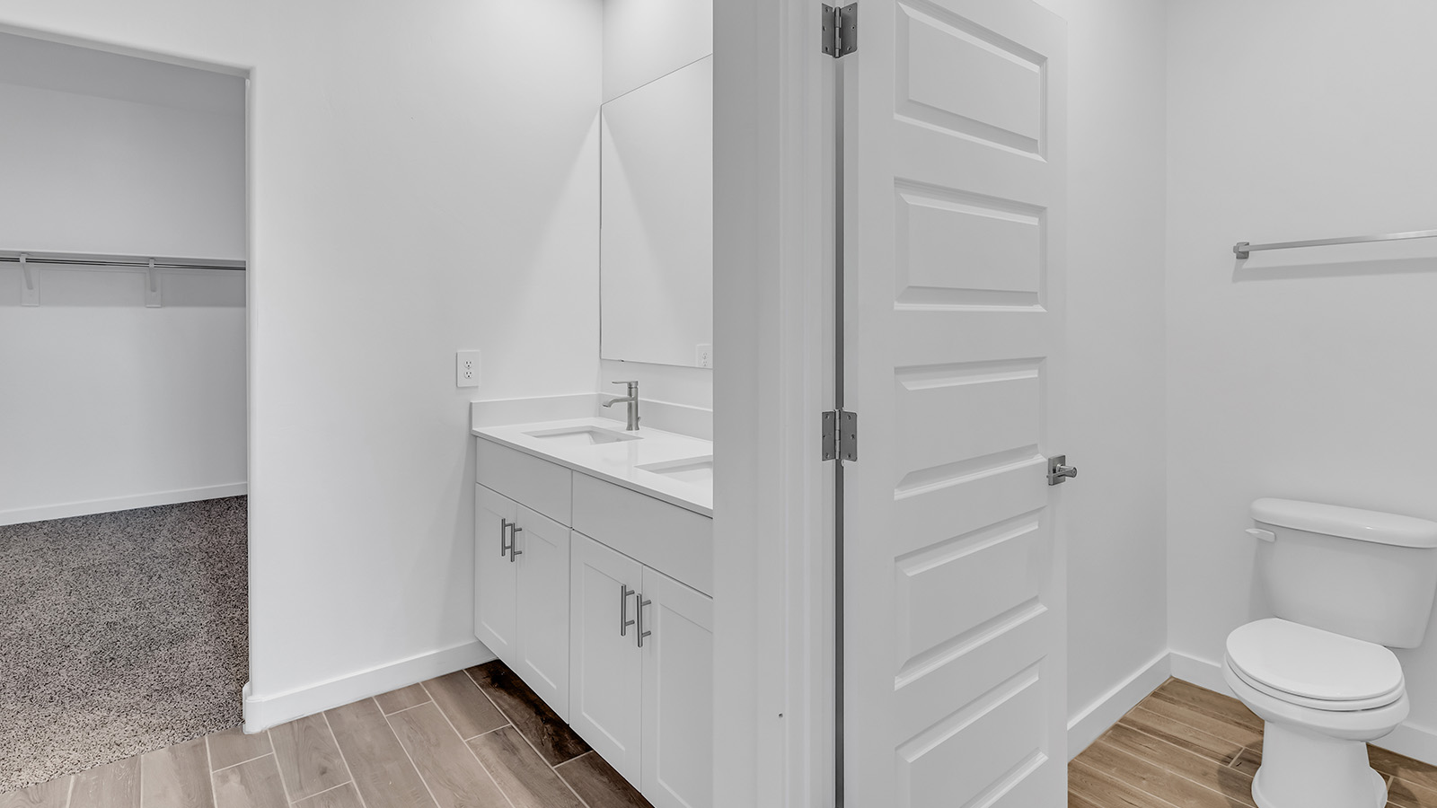 Discover The Harris, a beautifully designed new home at The Oasis at Rocking K, located in the serene surroundings of Vail, Arizona.  This charming one-story new home offers a seamless blend of style, functionality, and comfort, perfect for families and individuals alike. The Harris spans 1,856 square feet and includes four spacious bedrooms, two-and-a-half bathrooms, and a two-car garage, all meticulously crafted to meet the needs of modern living.  The exterior of The Harris offers three elevation options, each featuring D.R. Horton’s signature Spanish lace stucco, tile roofs, and professionally landscaped front yards with auto drip irrigation, adding to the home’s curb appeal. Inside, you’re greeted by an inviting foyer that leads to an open-concept living area, where the great room flows effortlessly into the dining area and a modern kitchen.  The kitchen is a chef's dream, equipped with top-of-the-line stainless steel appliances, quartz countertops, a large center island, and 42” shaker-style cabinets with stylish cabinet pulls. Adjacent to the kitchen, the dining area is perfect for family meals or entertaining guests. The great room, with its ample natural light and direct access to the covered patio, provides a perfect space for relaxation and gatherings.  The primary bedroom is a private sanctuary located at the back of the home, offering tranquility and easy access to the backyard. It features a walk-in closet and a luxurious en-suite bathroom with dual sinks and a large walk-in shower. The additional three bedrooms are generously sized, with two sharing a well-appointed full bathroom. A powder room, strategically placed near the living areas, adds convenience for guests.  Living at The Oasis at Rocking K means enjoying a variety of amenities, including ramadas, picnic areas, and access to the greater Rocking K master-planned community’s parks, walking trails, recreational facilities and events. Each home in this community also comes equipped with D.R. Horton’s Home is Connected® Smart Home package, offering the latest in modern living with features like a smart thermostat, video doorbell, and more.  Whether you’re looking for a home that offers space, style, or a sense of community, The Harris at The Oasis at Rocking K provides it all in a location that’s close to everything you need in Vail, Arizona.