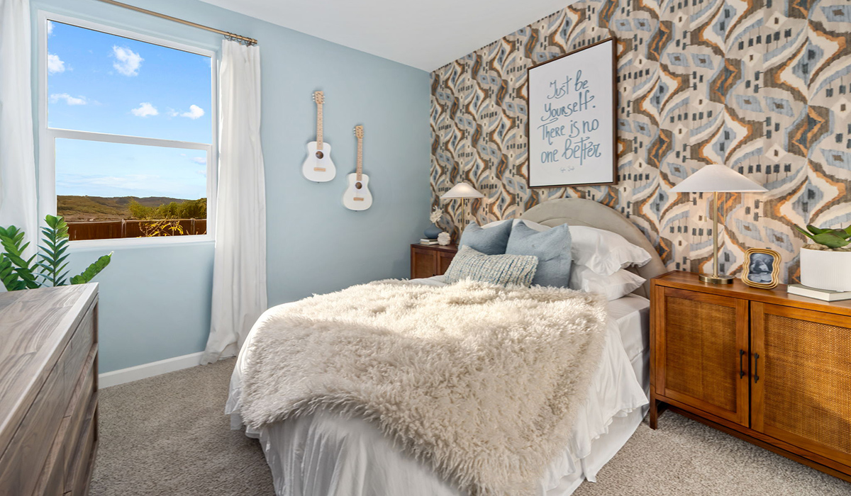 Welcome to The Caroline, a new floor plan available at The Oasis at Rocking K by D.R. Horton in Vail, Arizona. This single-story new home is 1,536 square feet and is thoughtfully planned out throughout the living spaces. The Caroline offers three bedrooms and two bathrooms, making it ideal for families who value both space and convenience.  As you enter through the inviting covered porch, you’re greeted by a bright and airy entryway that flows into the heart of the home. The expansive great room, dining area, and kitchen are thoughtfully connected, creating an ideal space for entertaining or enjoying time with family.  The Caroline’s layout includes a generously sized primary bedroom, carefully positioned for privacy at the rear of the home. This spacious room features a large walk-in closet and an en-suite bathroom. The additional two bedrooms are well-sized and located in separate areas of the home with easy access to the main full bathroom.  The Caroline is designed with energy efficiency in mind and features a tankless water heater, energy-efficient LED lighting, and high-performance insulation, helping to lower utility costs. Additionally, this home is equipped with D.R. Horton’s Home is Connected Smart Home package, which includes a smart thermostat, video doorbell, keyless entry, and Wi-Fi® enabled garage door opener.  Step outside to a spacious backyard, where you can unwind and enjoy Vail’s beautiful weather year-round. Whether you’re sipping your morning coffee or hosting a weekend barbecue, this outdoor space serene surroundings of Rocking K.  Living in Rocking K offers a variety of amenities, including playgrounds with jungle gyms, parks, ramadas, and walking and biking trails that encourage a healthy and active lifestyles.  *Images shown are for reference only. They depict The Caroline sales model home and may not represent the actual home.