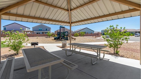 Discover the new homes at Hanson Ridge, a peaceful D.R. Horton community located in the scenic town of Vail, Arizona. Tucked away from the hustle and bustle of city life, Hanson Ridge offers a serene lifestyle with incredible desert landscapes and mountain views, while still providing easy access to I-10, making commutes to Tucson and surrounding areas convenient. Whether you’re seeking tranquility or proximity to modern conveniences, Hanson Ridge delivers the best of both worlds. This thoughtfully planned community features a variety of spacious one- and two-story homes, ranging from 1,300 to 2,500 square feet, designed to accommodate diverse lifestyles. Each home at Hanson Ridge is equipped with high-quality features, including granite countertops in the kitchens and bathrooms, 42" shaker-style cabinets, and beautiful 18"x18" tile flooring. The homes also feature covered front porches and back patios, providing the perfect spaces to enjoy Arizona’s beautiful weather. The community is designed with spacious lots, and generous pool-ready backyards, giving you the flexibility to customize your own outdoor oasis. Hanson Ridge is built with energy efficiency in mind, meeting the DOE Zero Energy Ready Home standards. These high-performance homes are so energy-efficient that a renewable energy system could offset most or all of the home's annual energy use. With advanced features such as a tankless water heater, energy-efficient LED lighting, a smart thermostat and more, these homes offer both comfort and sustainability. Additionally, the Home is Connected® Smart Home package built into every home includes a video doorbell, keyless entry, Deako smart switches a Wi-Fi-enabled garage door opener and more, ensuring that modern convenience is at your fingertips whether you're at home or away. Residents of Hanson Ridge enjoy a strong sense of community, with parks, walking paths, and playgrounds sprinkled throughout the neighborhood, fostering connections among families and neighbors. The Vail Unified School District, renowned for its exceptional educational standards, serves this community, with Acacia Elementary School, Old Vail Middle School, and Cienega High School all located nearby. The location of Hanson Ridge provides residents with easy access to a variety of outdoor and recreational activities. Explore the nearby Rincon Mountains, hike through Saguaro National Park, or visit Colossal Cave Mountain Park and Cienega Creek Natural Preserve. For those who enjoy golfing, Del Lago Golf Course is just minutes away. The community’s proximity to major employers such as Raytheon, UA Tech Park, Davis-Monthan Air Force Base, and the Target Distribution Center makes it an ideal choice for working professionals. In addition to its natural beauty and recreational offerings, Hanson Ridge is just a short drive from the town center, where you’ll find shopping, dining, and entertainment options. Visit the Pima County Fairgrounds, enjoy a movie at Galaxy Theatres, or explore the historic Cienega Bridge landmark. For a weekend getaway, Sonoita’s Wine Country is just 30 minutes away, offering cooler climates, picturesque vineyards, and outdoor adventures. Hanson Ridge offers a unique blend of peaceful, rural living with the convenience of nearby urban amenities. Experience the charm and comfort of Hanson Ridge, where your new home awaits.