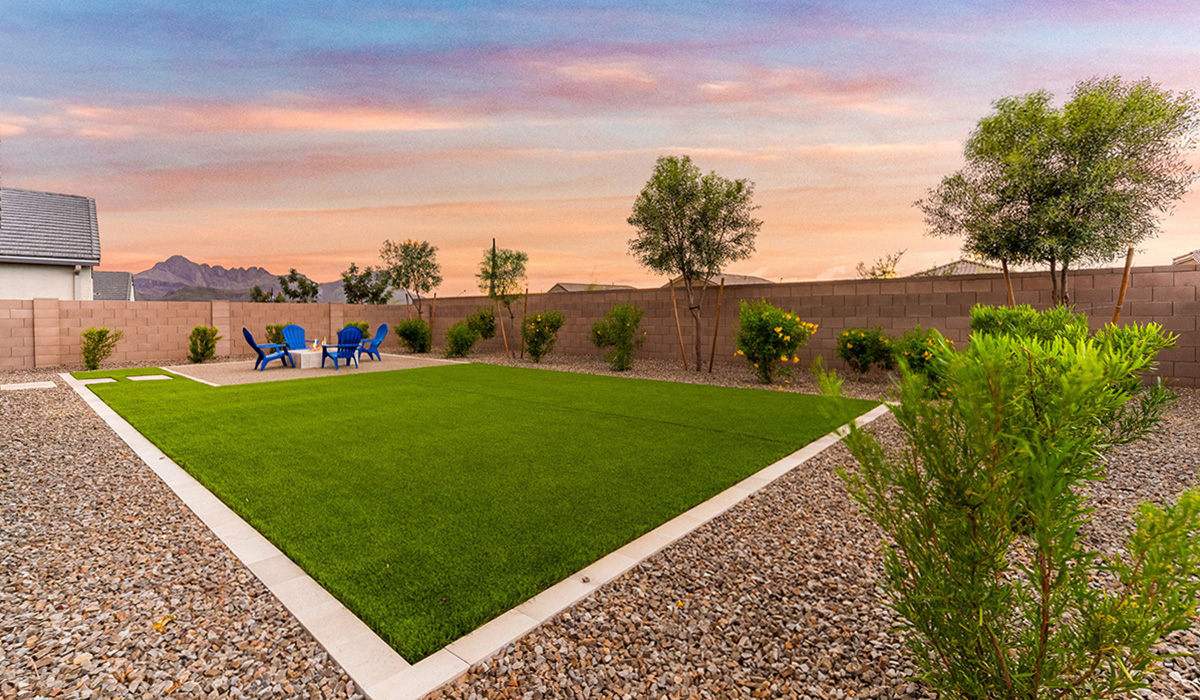Step into The Cali at Hanson Ridge in Vail, Arizona - a thoughtfully crafted 1,823 sq. ft. single-story new home designed to offer a perfect harmony of comfort and desert elegance. As you enter through the inviting front porch, you're welcomed into a bright and airy living space that flows seamlessly into the great room, dining area, and kitchen. This open-concept design is perfect for both casual family living and entertaining. The kitchen, with its Quartz countertops, modern appliances, and a convenient pantry, is both stylish and functional, making meal preparation a breeze. The primary suite, located at the rear of the home, provides a private retreat with a spacious bedroom, a large walk-in closet, and an en-suite bathroom featuring dual vanities and a walk-in shower.  Whether you’re planning to create a dream outdoor oasis or simply enjoy the natural surroundings, this space offers endless possibilities. Built with modern living in mind, The Cali includes D.R. Horton’s Home is Connected® Smart Home package, featuring a smart thermostat, video doorbell, keyless entry, and a Wi-Fi enabled garage door opener. Energy efficiency is also a priority, with spray foam insulation and designs that meet the DOE Zero Energy Ready Home standards, ensuring long-term savings and environmental benefits.  Located within the serene Hanson Ridge community, residents of The Cali enjoy the luxury of space combined with easy access to urban amenities. Come home to The Cali, where comfort, style, and the beauty of Arizona living come together in perfect harmony.  *Images shown are for reference only. They depict the sales model home and may not represent the actual home.