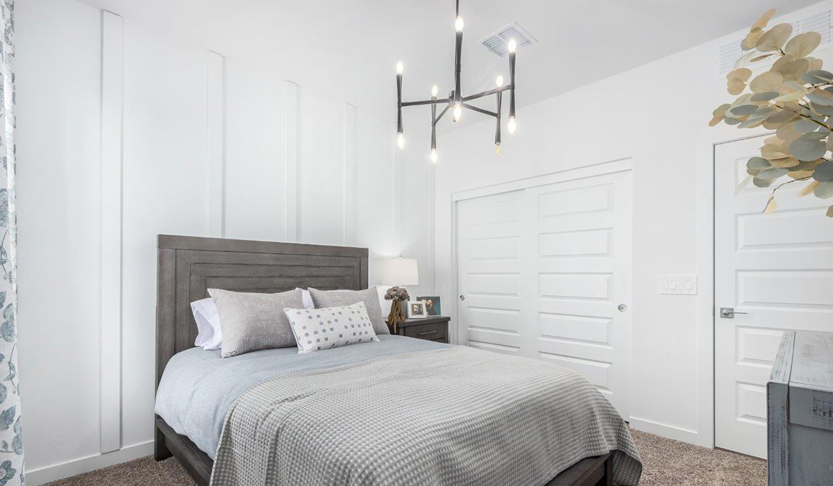 Step into The Kingston at Hanson Ridge in Vail Arizona – a perfect blend of comfort, modern living, and energy efficiency. This thoughtfully crafted single-story home spans 2,053 square feet and has four bedrooms and two bathrooms. This newly designed model offers harmony of comfort and desert elegance.  The open-concept design features a spacious great room that effortlessly connects with the kitchen and dining area, creating an inviting central hub for everyday living and entertaining. The kitchen is equipped with contemporary appliances and a pantry, offering ample storage and convenience for meal preparation and large center island. The primary bedroom, located at the rear of the home, provides a peaceful retreat with a private ensuite bathroom and a generous walk-in closet. The additional three bedrooms are positioned at the front of the house, offering versatility for use as guest rooms, a home office, or children’s bedrooms. Step outside to the covered patio, a perfect spot to enjoy the beautiful Arizona weather, whether for morning coffee or evening relaxation.  Built with energy efficiency as a priority, The Kingston includes smart home technology, which not only simplifies daily living but also helps reduce utility costs. A two-car garage provides ample parking and additional storage space, enhancing the home’s functionality. The Kingston at Hanson Ridge meets DOE Zero Energy Ready Home standards, ensuring sustainability and long-term savings.  Living at Hanson Ridge means more than just having a beautiful home. The community offers a peaceful lifestyle with incredible desert landscapes, mountain views, and easy access to I-10 for convenient commutes to Tucson and surrounding areas. Experience the charm and comfort of The Kingston at Hanson Ridge, where modern convenience meets the beauty of Arizona’s desert landscape.