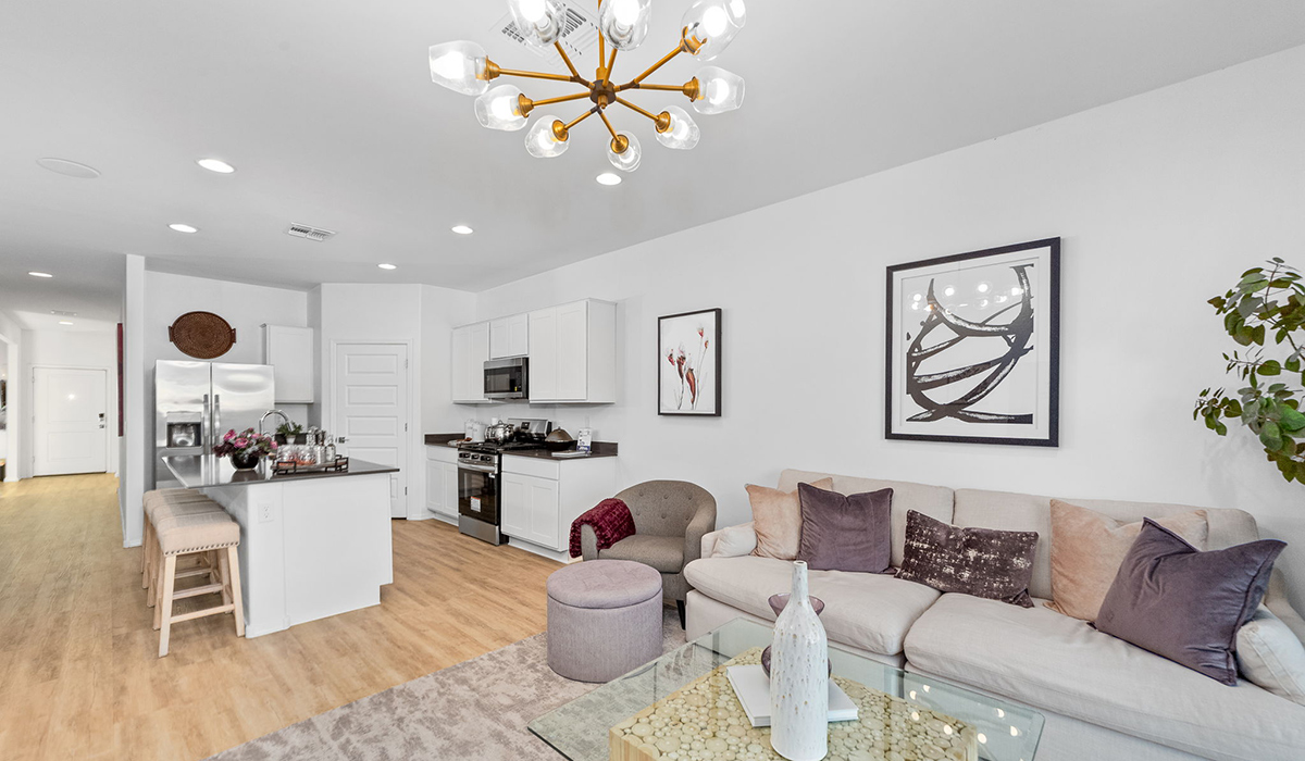 Welcome to Barnett Village, a vibrant new home community nestled in the growing town of Marana, Arizona, just northwest of Tucson. Located off Tangerine Road, this community offers a serene desert lifestyle with modern conveniences. Choose from a variety of thoughtfully designed single-family homes that feature up to five bedrooms, spacious open-concept living areas, and energy-efficient features, including DOE Zero Energy Ready Home certification, ensuring both sustainability and savings.  Barnett Village stands out with its range of family-friendly amenities, including a playground, a half basketball court, ramadas, BBQ areas, and extensive walking trails. Enjoy the lush green spaces and gather with friends and family in beautifully landscaped parks. The community is just a short drive from major outdoor attractions such as Catalina State Park, Picacho Peak State Park, and Saguaro National Park, offering endless opportunities for hiking, cycling, and wildlife viewing.  Residents of Barnett Village benefit from its proximity to excellent schools in the Marana Unified School District and easy access to shopping, dining, and recreation. The upcoming community pool in Marana, along with nearby attractions like the Marana Pumpkin Patch, Tucson Premium Outlets, and Heritage River Park, further enhance the lifestyle offered here.  The homes at Barnett Village are designed with comfort and convenience in mind, featuring granite countertops, spacious walk-in closets, dual vanities in master baths, and smart home technology. With its blend of modern amenities, scenic beauty, and convenient location, Barnett Village is the perfect place to call home.  Explore Barnett Village today and discover a community where you can truly thrive.