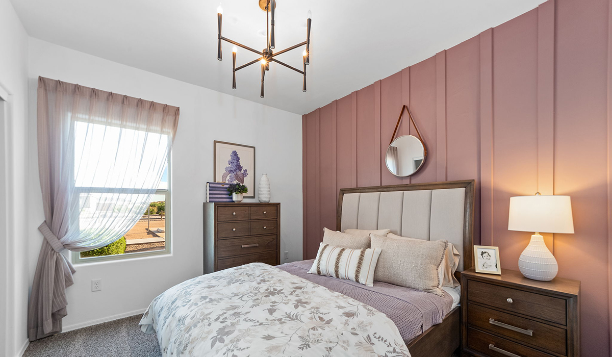 Welcome to Barnett Village, a vibrant new home community nestled in the growing town of Marana, Arizona, just northwest of Tucson. Located off Tangerine Road, this community offers a serene desert lifestyle with modern conveniences. Choose from a variety of thoughtfully designed single-family homes that feature up to five bedrooms, spacious open-concept living areas, and energy-efficient features, including DOE Zero Energy Ready Home certification, ensuring both sustainability and savings.  Barnett Village stands out with its range of family-friendly amenities, including a playground, a half basketball court, ramadas, BBQ areas, and extensive walking trails. Enjoy the lush green spaces and gather with friends and family in beautifully landscaped parks. The community is just a short drive from major outdoor attractions such as Catalina State Park, Picacho Peak State Park, and Saguaro National Park, offering endless opportunities for hiking, cycling, and wildlife viewing.  Residents of Barnett Village benefit from its proximity to excellent schools in the Marana Unified School District and easy access to shopping, dining, and recreation. The upcoming community pool in Marana, along with nearby attractions like the Marana Pumpkin Patch, Tucson Premium Outlets, and Heritage River Park, further enhance the lifestyle offered here.  The homes at Barnett Village are designed with comfort and convenience in mind, featuring granite countertops, spacious walk-in closets, dual vanities in master baths, and smart home technology. With its blend of modern amenities, scenic beauty, and convenient location, Barnett Village is the perfect place to call home.  Explore Barnett Village today and discover a community where you can truly thrive.