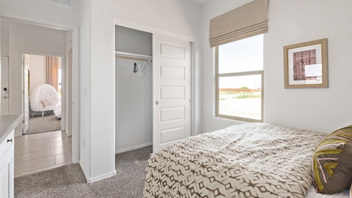 Welcome to Barnett Village, a vibrant new home community nestled in the growing town of Marana, Arizona, just northwest of Tucson. Located off Tangerine Road, this community offers a serene desert lifestyle with modern conveniences. Choose from a variety of thoughtfully designed single-family homes that feature up to five bedrooms, spacious open-concept living areas, and energy-efficient features, including DOE Zero Energy Ready Home certification, ensuring both sustainability and savings. Barnett Village stands out with its range of family-friendly amenities, including a playground, a half basketball court, ramadas, BBQ areas, and extensive walking trails. Enjoy the lush green spaces and gather with friends and family in beautifully landscaped parks. The community is just a short drive from major outdoor attractions such as Catalina State Park, Picacho Peak State Park, and Saguaro National Park, offering endless opportunities for hiking, cycling, and wildlife viewing. Residents of Barnett Village benefit from its proximity to excellent schools in the Marana Unified School District and easy access to shopping, dining, and recreation. The upcoming community pool in Marana, along with nearby attractions like the Marana Pumpkin Patch, Tucson Premium Outlets, and Heritage River Park, further enhance the lifestyle offered here. The homes at Barnett Village are designed with comfort and convenience in mind, featuring granite countertops, spacious walk-in closets, dual vanities in master baths, and smart home technology. With its blend of modern amenities, scenic beauty, and convenient location, Barnett Village is the perfect place to call home. Explore Barnett Village today and discover a community where you can truly thrive.