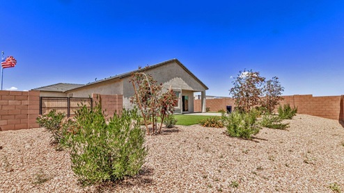 Welcome to Barnett Village, a vibrant new home community nestled in the growing town of Marana, Arizona, just northwest of Tucson. Located off Tangerine Road, this community offers a serene desert lifestyle with modern conveniences. Choose from a variety of thoughtfully designed single-family homes that feature up to five bedrooms, spacious open-concept living areas, and energy-efficient features, including DOE Zero Energy Ready Home certification, ensuring both sustainability and savings. Barnett Village stands out with its range of family-friendly amenities, including a playground, a half basketball court, ramadas, BBQ areas, and extensive walking trails. Enjoy the lush green spaces and gather with friends and family in beautifully landscaped parks. The community is just a short drive from major outdoor attractions such as Catalina State Park, Picacho Peak State Park, and Saguaro National Park, offering endless opportunities for hiking, cycling, and wildlife viewing. Residents of Barnett Village benefit from its proximity to excellent schools in the Marana Unified School District and easy access to shopping, dining, and recreation. The upcoming community pool in Marana, along with nearby attractions like the Marana Pumpkin Patch, Tucson Premium Outlets, and Heritage River Park, further enhance the lifestyle offered here. The homes at Barnett Village are designed with comfort and convenience in mind, featuring granite countertops, spacious walk-in closets, dual vanities in master baths, and smart home technology. With its blend of modern amenities, scenic beauty, and convenient location, Barnett Village is the perfect place to call home. Explore Barnett Village today and discover a community where you can truly thrive.