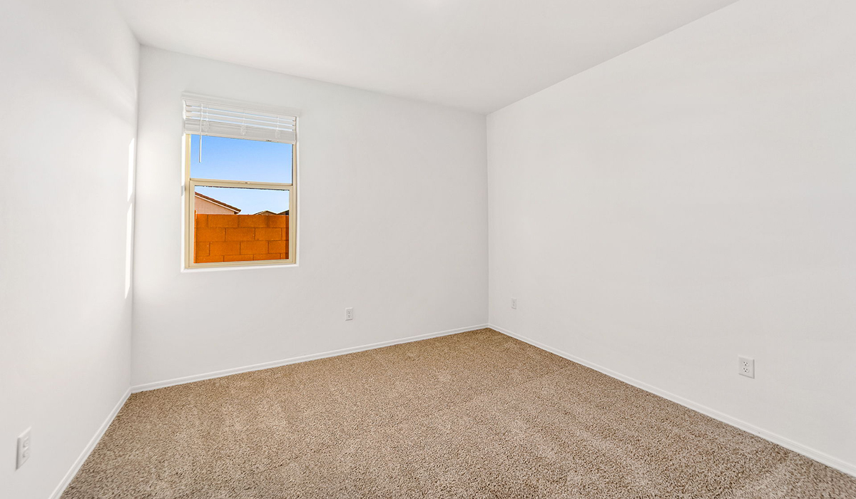 Step into The Dalea at Barnett Village, Marana, Arizona – a perfect blend of comfort, modern living, and energy efficiency. This thoughtfully crafted one-story home spans 2,224 square feet and offers five bedrooms and 3 bathrooms, ideal for families of all sizes.  The open-concept design features a spacious great room that effortlessly connects with the kitchen and dining area, creating an inviting central hub for everyday living and entertaining. The kitchen is equipped with contemporary appliances and a pantry, offering ample storage and convenience for meal preparation.  The primary bedroom, located at the rear of the home, provides a peaceful retreat with a private ensuite bathroom and a generous walk-in closet. The additional four bedrooms are positioned at the front of the house, offering versatility for use as guest rooms, a home office, or children’s bedrooms.  The Dalea floor plan offers the option of a three-car tandem garage, perfect for additional space and larger sized vehicles. Whether it’s morning coffee or evening relaxation, this outdoor space extends your living area into the serene landscape of Barnett Village.  Built with energy efficiency as a priority, the Dalea includes smart home technology, which not only simplifies daily living but also helps reduce utility costs.  *Images shown are for reference only. They depict the Dalea floor plan but may not represent the actual home and design package.