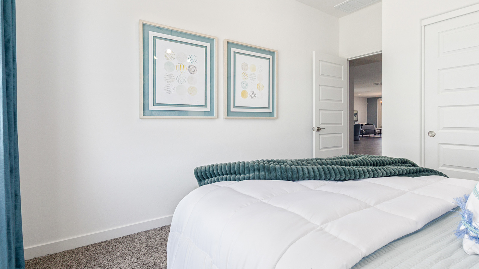 Introducing the Gaven at Entrada Del Toro  The Gaven is a beautifully designed single-story home located in the highly desirable Entrada Del Toro neighborhood within the master-planned community of Rancho Sahuarita. Offering 1,945 square feet of thoughtfully planned living space, this inviting home features four bedrooms, two full bathrooms, a covered back patio, and a two-car garage—perfect for households seeking comfort, functionality, and room to grow.  From the moment you enter, the welcoming entryway opens into an expansive open-concept layout that seamlessly connects the great room, dining area, and kitchen—creating a space ideal for everyday living and effortless entertaining. The kitchen is a true centerpiece, complete with a large center island, Shaker-style cabinetry, quartz countertops, a walk-in pantry, and ample storage. Abundant natural light enhances the home’s warm and welcoming atmosphere throughout.  The Gaven offers a thoughtfully arranged split-bedroom design, with three secondary bedrooms located near the front of the home, providing flexibility for guests, home offices, or hobbies. Tucked away for privacy, the spacious primary suite serves as a peaceful retreat and features an en-suite bathroom and a generous walk-in closet.  Homes at Entrada Del Toro are designed with the future in mind. Exterior features include a light lace stucco finish, professionally landscaped front yards with automatic drip irrigation, and large, fully fenced backyards ready for your personal touch. Inside, the Home is Connected® Smart Home package delivers modern convenience with a smart thermostat, video doorbell, keyless entry, and a Wi-Fi® enabled garage door opener.  With its spacious living areas, flexible bedroom layout, and thoughtful design throughout, the Gaven offers the perfect blend of comfort, convenience, and livability.  Residents of Entrada Del Toro enjoy access to Rancho Sahuarita’s extensive amenities, including a full-service fitness center, multiple resort-style swimming pools, pickleball courts, splash pads, playgrounds, and expansive parks designed for all ages and lifestyles. Homeowners will also have exclusive access to the brand-new Entrada Del Toro Community Center, scheduled to open in Spring 2026, offering modern gathering spaces and recreational features just moments from home.