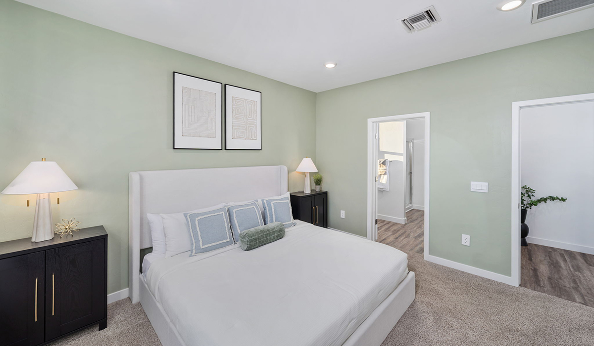Introducing the Mariposa at Entrada Del Toro, a stunning single-story home within the master-planned community of Rancho Sahuarita.  This spacious and inviting home offers 1,897 sq. ft., four bedrooms, three full bathrooms, covered back patio, and two-car garage. This impressive layout is ideal for large households, multigenerational living, or anyone who simply wants room to grow, gather, and live comfortably.  A welcoming front porch leads you into the entryway, which flows into the expansive open-concept great room, dining area, and kitchen. The kitchen features a large center island, Shaker-style cabinetry, and plenty of storage space. With thoughtful design and abundant natural light this home welcoming.  One of the standout features of the Mariposa is the second bedroom that features an en-suite bathroom, perfect for multi-generational living, young adult, or a guest-style suite.  Our homes at Entrada Del Toro are designed with the future in mind. Each home features a light lace stucco exterior, landscaped front yards with auto drip irrigation, and large backyards that are fully fenced and ready for your personal touch. Inside, the Home is Connected® Smart Home package brings modern convenience to your fingertips with a smart thermostat, video doorbell, keyless entry, and a Wi-Fi® enabled garage door opener.  With its expansive living spaces, flexible bedroom arrangements, and thoughtful deign throughout, the Mariposa offers the ultimate combination of comfort, convenience, and room to thrive.  Residents of Entrada Del Toro will enjoy access to Rancho Sahuarita’s extensive amenity offerings, which include a full-service fitness center, multiple large swimming pools, pickle-ball courts, splash pads, playgrounds, and sizable parks and recreational spaces designed for all ages and lifestyles. In addition, homeowners will have exclusive access to the brand-new Entrada Del Toro Community Center, scheduled to open Spring 2026, further enhancing the neighborhood experience with modern gathering and recreational spaces close to home.  *Images shown are for reference only. They depict The Mariposa sales model home and may not represent the actual home.