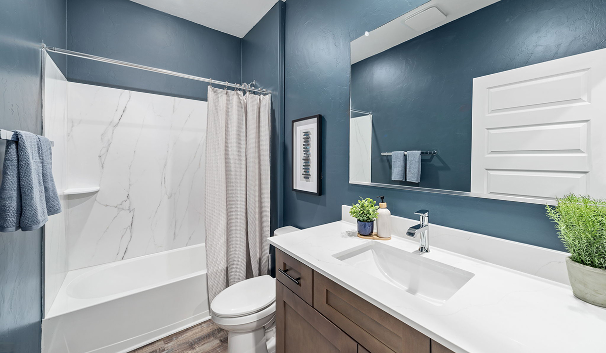 Introducing the Mariposa at Entrada Del Toro, a stunning single-story home within the master-planned community of Rancho Sahuarita.  This spacious and inviting home offers 1,897 sq. ft., four bedrooms, three full bathrooms, covered back patio, and two-car garage. This impressive layout is ideal for large households, multigenerational living, or anyone who simply wants room to grow, gather, and live comfortably.  A welcoming front porch leads you into the entryway, which flows into the expansive open-concept great room, dining area, and kitchen. The kitchen features a large center island, Shaker-style cabinetry, and plenty of storage space. With thoughtful design and abundant natural light this home welcoming.  One of the standout features of the Mariposa is the second bedroom that features an en-suite bathroom, perfect for multi-generational living, young adult, or a guest-style suite.  Our homes at Entrada Del Toro are designed with the future in mind. Each home features a light lace stucco exterior, landscaped front yards with auto drip irrigation, and large backyards that are fully fenced and ready for your personal touch. Inside, the Home is Connected® Smart Home package brings modern convenience to your fingertips with a smart thermostat, video doorbell, keyless entry, and a Wi-Fi® enabled garage door opener.  With its expansive living spaces, flexible bedroom arrangements, and thoughtful deign throughout, the Mariposa offers the ultimate combination of comfort, convenience, and room to thrive.  Residents of Entrada Del Toro will enjoy access to Rancho Sahuarita’s extensive amenity offerings, which include a full-service fitness center, multiple large swimming pools, pickle-ball courts, splash pads, playgrounds, and sizable parks and recreational spaces designed for all ages and lifestyles. In addition, homeowners will have exclusive access to the brand-new Entrada Del Toro Community Center, scheduled to open Spring 2026, further enhancing the neighborhood experience with modern gathering and recreational spaces close to home.