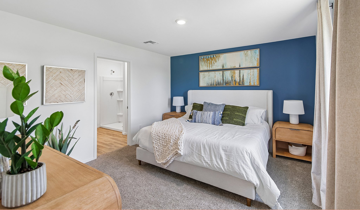 Welcome to The Cedar, a thoughtfully designed brand new floor plan available at Sorrel Ridge Estates by D.R. Horton located in Southwest Tucson, Arizona. Offering 1,434 square feet of comfortable and functional living space, The Cedar is ideal for those seeking a home that blends modern style, flexibility, and everyday convenience.  Upon entry, you’re welcomed into an open-concept layout designed to create a seamless flow throughout the home. The spacious great room serves as the heart of the home and connects effortlessly to the dining area and kitchen, making it perfect for entertaining guests or enjoying quality time with family. The kitchen features a modern design with ample counter space, generous cabinetry, and a large island that enhances both functionality and style.  The Cedar offers three well-appointed bedrooms and two full bathrooms, providing plenty of room for families, guests, or a home office. The private primary suite is thoughtfully positioned away from the secondary bedrooms, creating a peaceful retreat complete with a spacious walk-in closet and en-suite bathroom. Two additional bedrooms are conveniently located near the front of the home and share a full bathroom.  Designed with convenience in mind, the home includes a centrally located utility room, offering easy access to laundry while maximizing the home’s efficient layout.  Step outside to a spacious backyard, where you can unwind and enjoy scenic mountains views and catch beautiful sunsets while taking in the desert landscapes. Whether you’re sipping your morning coffee or hosting a weekend barbecue, this outdoor space is a space to relax and enjoy.  Additionally, The Cedar is equipped with D.R. Horton’s Home is Connected Smart Home package, which includes a smart thermostat, video doorbell, keyless entry, and Wi-Fi® enabled garage door opener.  Living in Sorrel Ridge Estates offers a family-friendly environment complete with walking trails, playground, and dog park.  With convenient access to major employers like the University of Arizona and Tucson International Airport, Sorrel Ridge Estates offers the perfect balance of connectivity, comfort, and lifestyle.  *Images shown are for reference only. They depict The Cedar sales model home and may not represent the actual home.