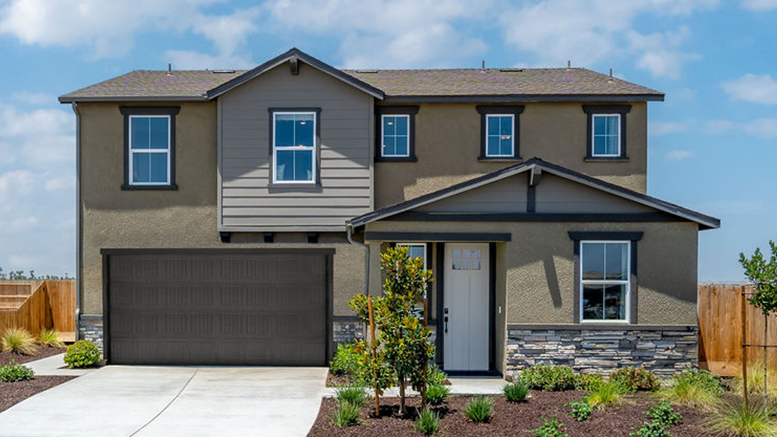 exterior of home in Shepherds Ranch in Visalia